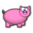 Piggie O.o - Pink.ico Preview