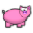 Piggie O.o - Pink.ico