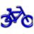 Simple Blue Bike.ico