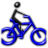 Stick Figure On Bike.ico Preview