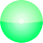 Blue Green Bubble Sphere.ico Preview