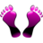 Feet-Plum.ico Preview