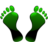 Feet-Green.ico Preview