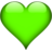 Heart 2 YGreen.ico Preview