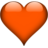 Heart 2 Orange.ico Preview