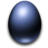 Brushed Egg - Blue.ico Preview