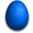 Weave Egg - Blue.ico Preview