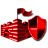Security Essentials Red and Black.ico Preview