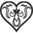 Heart Drape - Black.ico
