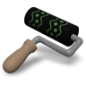 Deep Blue Pattern Roller image
