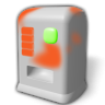 Orange-red image