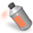 Coral Spray Paint (In use) 