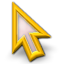 Cursor editor arrow