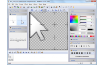 Arrow cursor with 32x32 and 48x48 pixels images.