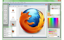 Greenfish Icon Editor screenshot