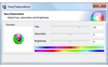 IcoFX shift hue filter