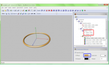 Torus added to 3D model