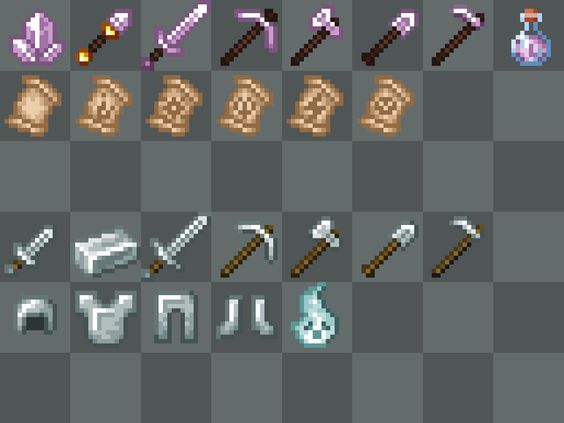 Minecraft items