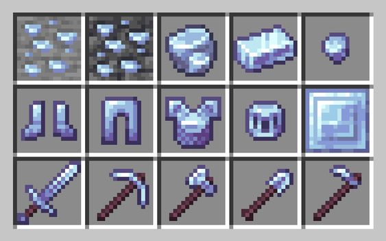 Minecraft items