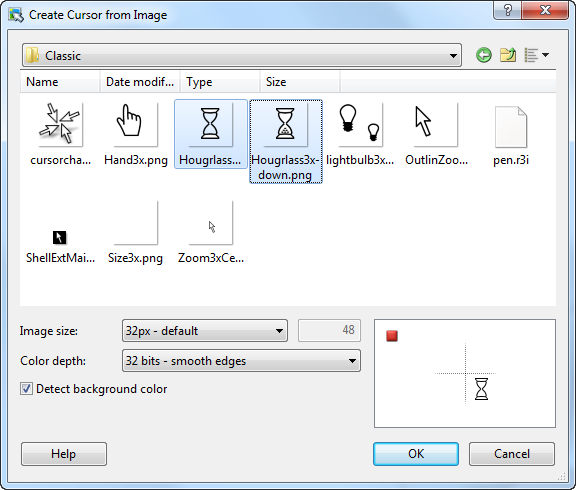 create custom anime cursors for you