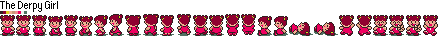 Derpy Girl Sprites