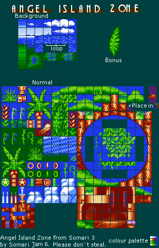 Angel Island Tileset