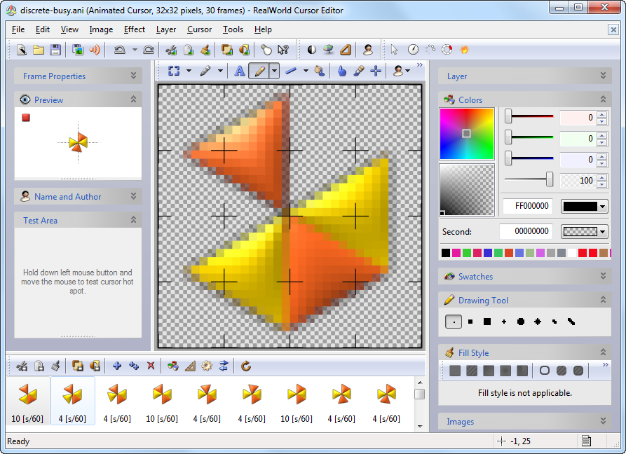 Une pièce cursor - CM Cursors