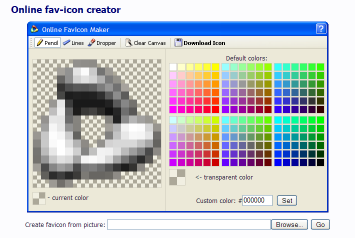 Online fav-icon maker