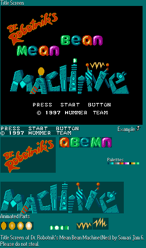 Dr Robotnik's Mean Bean Machine