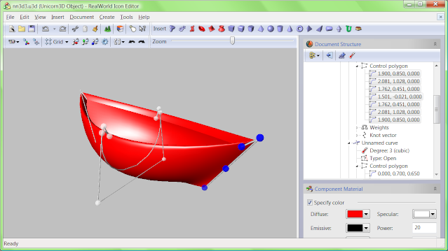 Creating icon for the lofted surface plug-in.