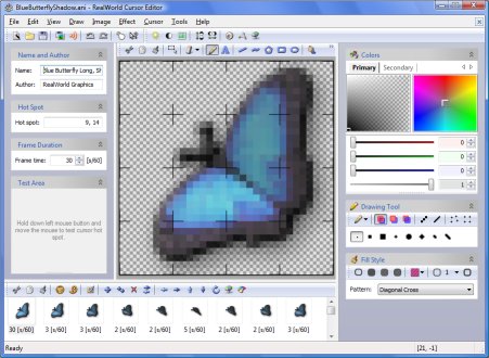 cursor editor realworld filters mouse animated released 2007 improved effects couple were