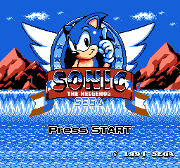 Sonic NES Improvement v2 Logo