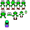A replacement for the ugly Yoshi in Mario is Missing! for the SNES. Made by me. Also being worked on.