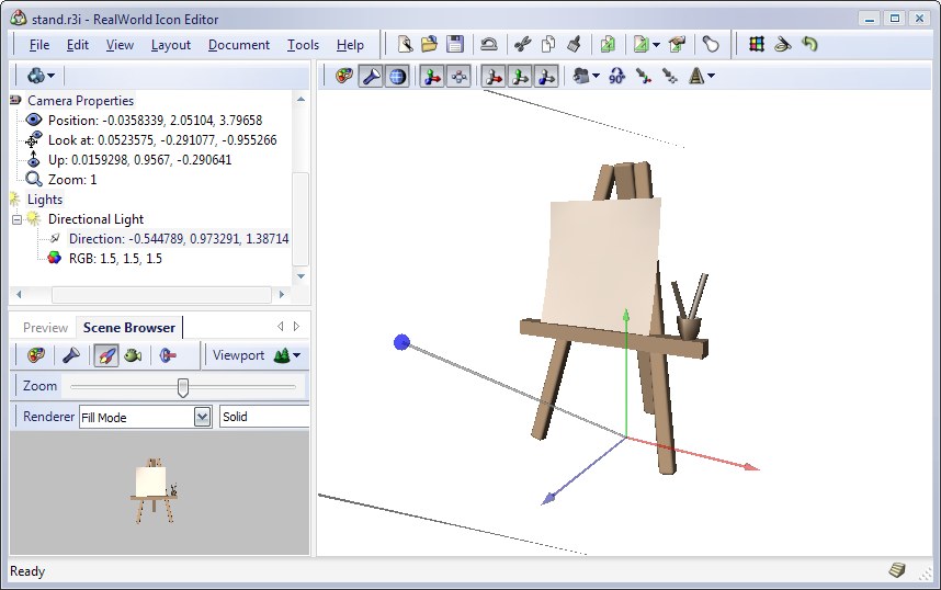Rendering images