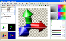 Generate icons from images in RealWorld Icon Editor.