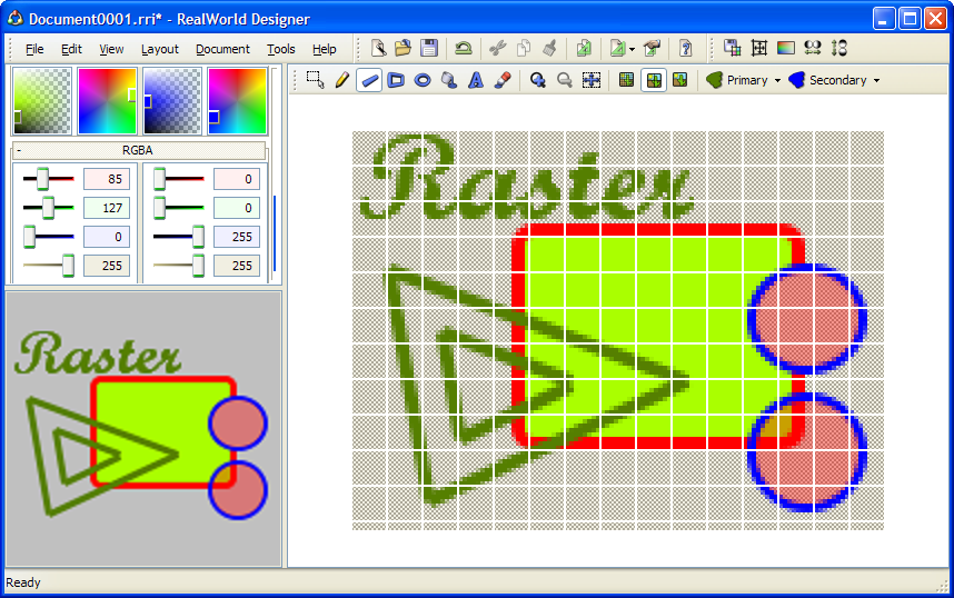 Drawing antialiased shapes with RealWorld Icon Editor