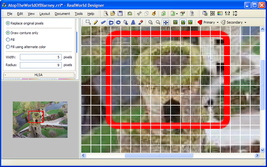 Edit images in RealWorld Icon Editor