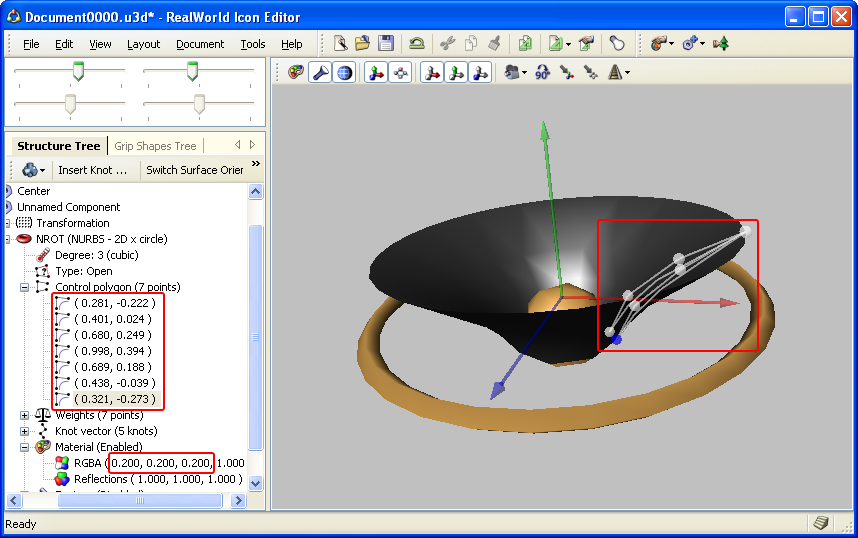 Create speaker shape