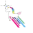 Unicorn Shooting Rainbow normal select.ani Preview