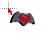 Batman vs Superman logo normal select.ani Preview