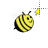 glitter bee alt left select.ani Preview