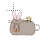 Pusheen bunny normal select.ani Preview
