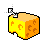 Mouse & Cheese diag resize right .ani Preview