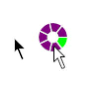 Apple II System 6.0.1 (Version 2) Cursors