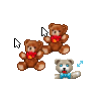 Teddy Bear Cursors