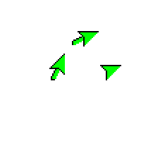 black_limegreen_linux-xp-mix Cursors