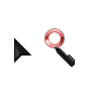 Ruby Cursor Black Royale Ruby Cursors