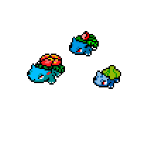 Bulbasaur Evolution Cursors