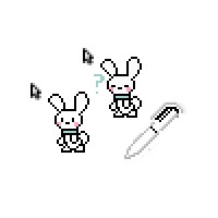 Bunny Cute Kawaii Cursors