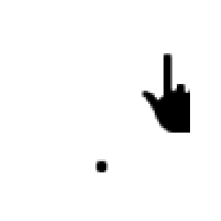 Sharp Cursor No Tail Dark Smooth Cursors